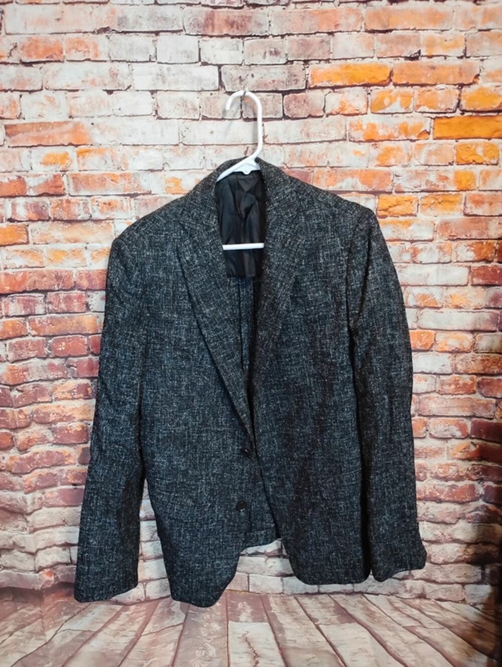 Alessandro Dell'Acqua Black Blazer Size L Womens